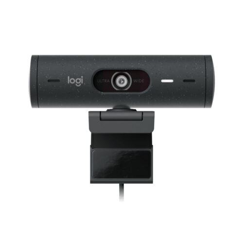 Webcam Logitech Brio 500 - Màu đen