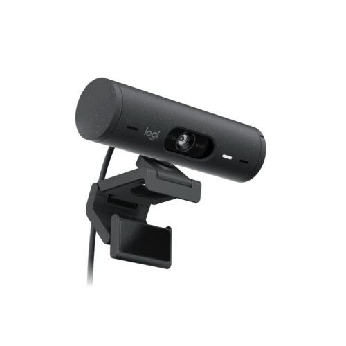 Webcam Logitech Brio 500 - Màu đen