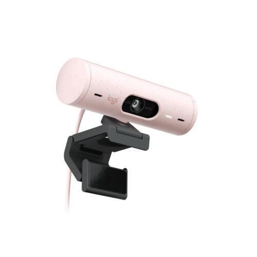 Webcam Logitech Brio 500 - Màu hồng