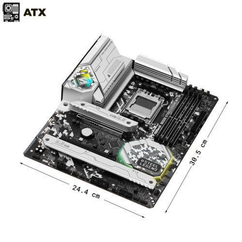 Mainboard ASROCK B650E Steel Legend Wif