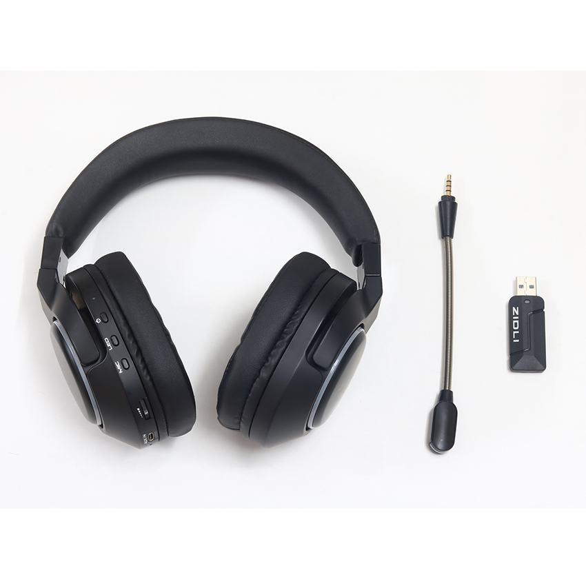 Tai nghe không dây Gaming Zidli LH1 Ultimate (7.1, 2.4G, LED RGB)