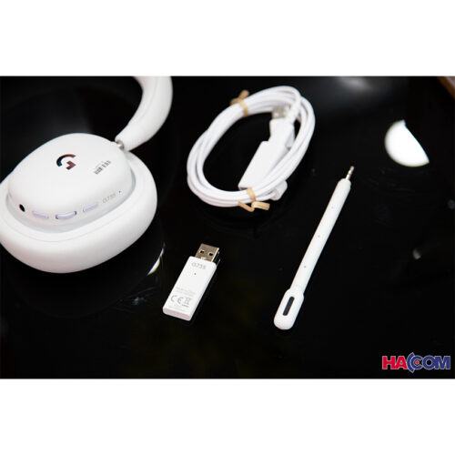 Tai nghe chơi game không dây Logitech G735 Màu Trắng (Wireless/Bluetooth 5.2)