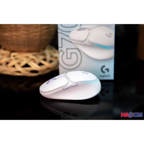 Chuột game không dây Logitech G705 RGB Aurora Off White