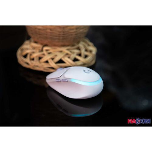 Chuột game không dây Logitech G705 RGB Aurora Off White