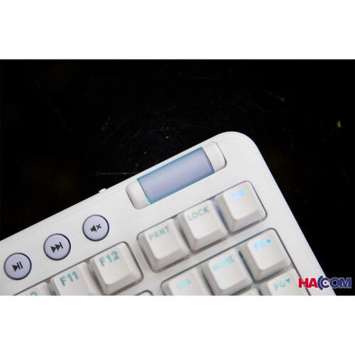 Bàn phím game không dây Logitech G715 TKL RGB Aurora Off White