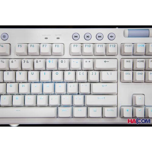 Bàn phím game không dây Logitech G715 TKL RGB Aurora Off White