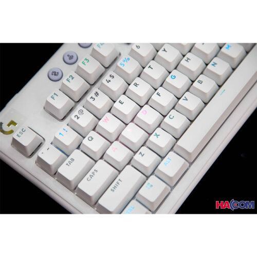 Bàn phím game không dây Logitech G715 TKL RGB Aurora Off White