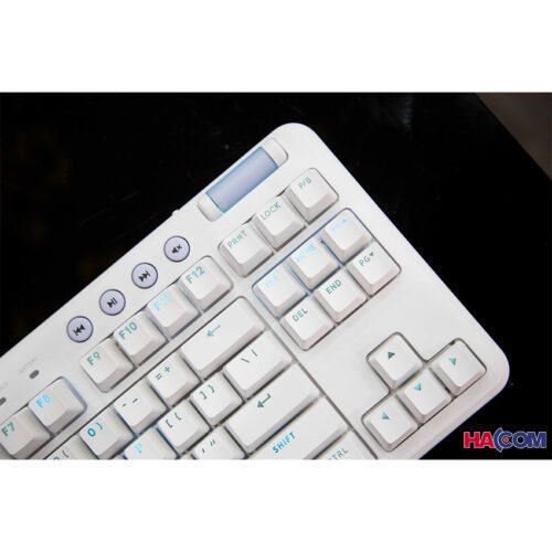 Bàn phím game không dây Logitech G715 TKL RGB Aurora Off White