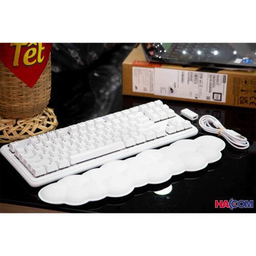 Bàn phím game không dây Logitech G715 TKL RGB Aurora Off White