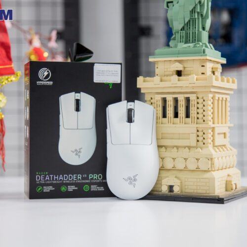 Razer DeathAdder V3 Pro-Ergonomic White