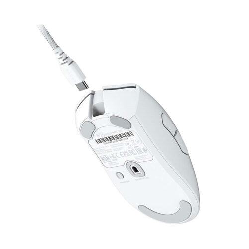 Chuột game không dây Razer DeathAdder V3 Pro-Ergonomic White (RZ01-04630200-R3A1)