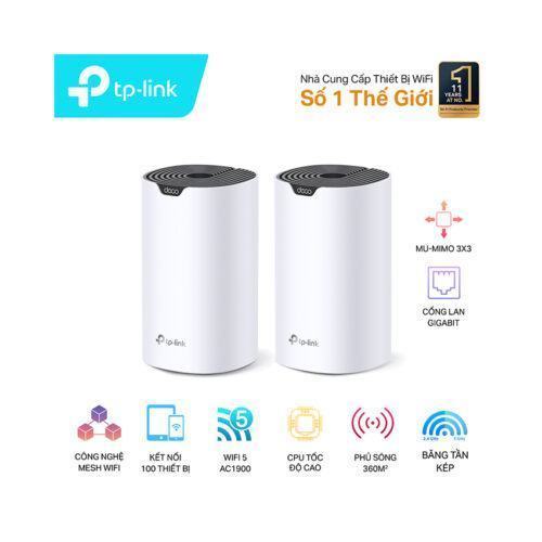 Bộ phát wifi Mesh Tp-Link Deco S7 2 Pack Wireless AC1900