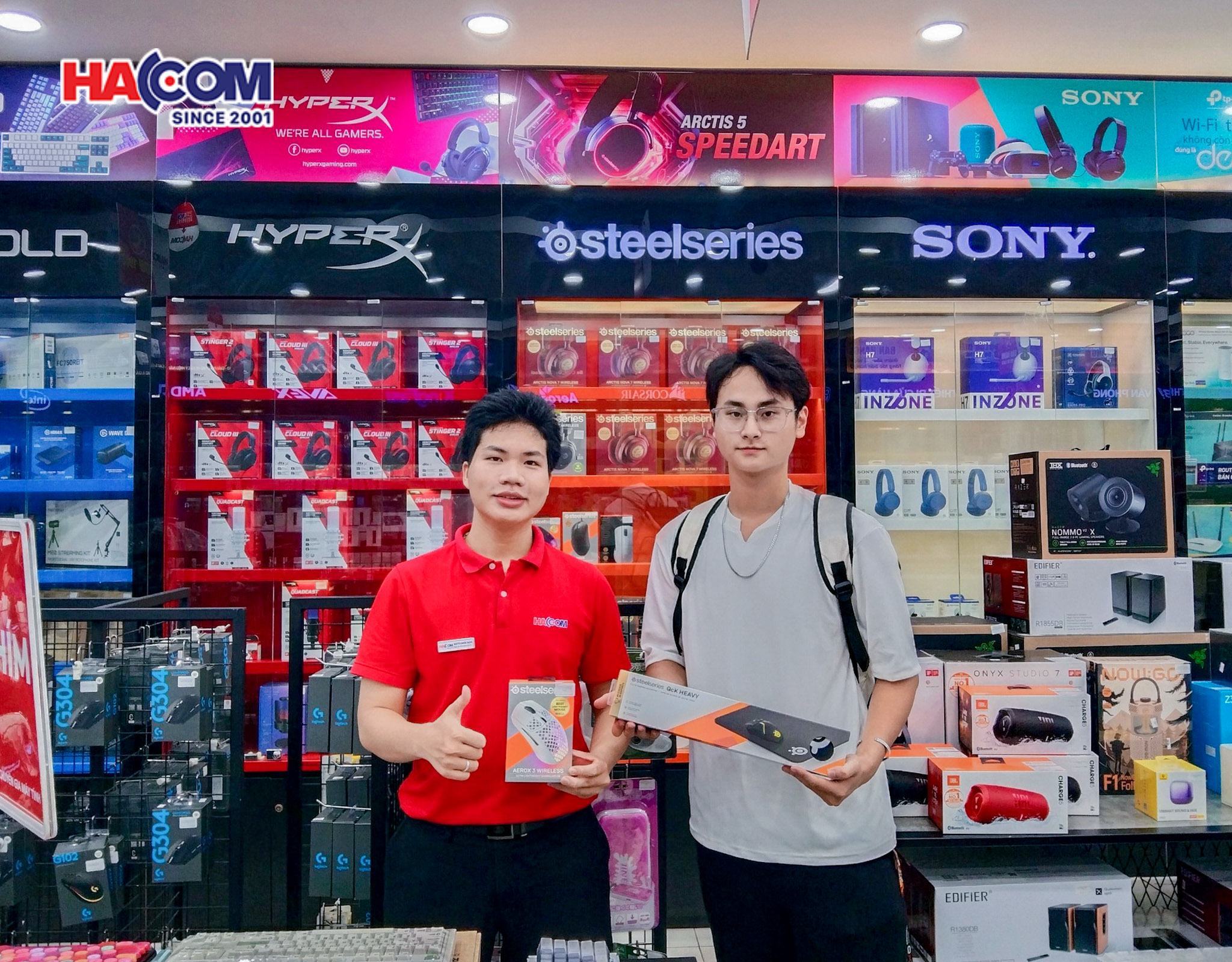 KHLMC Bàn di chuột SteelSeries QcK Heavy Large 63008 (450 x 400 x 6mm)