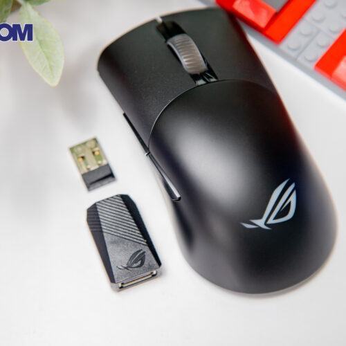 Chuột game Asus ROG Keris Wireless Aimpoint Black (P709) (USB/RGB)