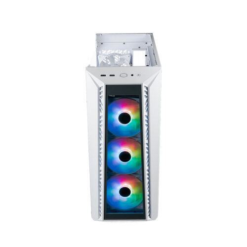 Vỏ Case Cooler Master MasterBox 520 ARGB White (Mid Tower/Màu Trắng )