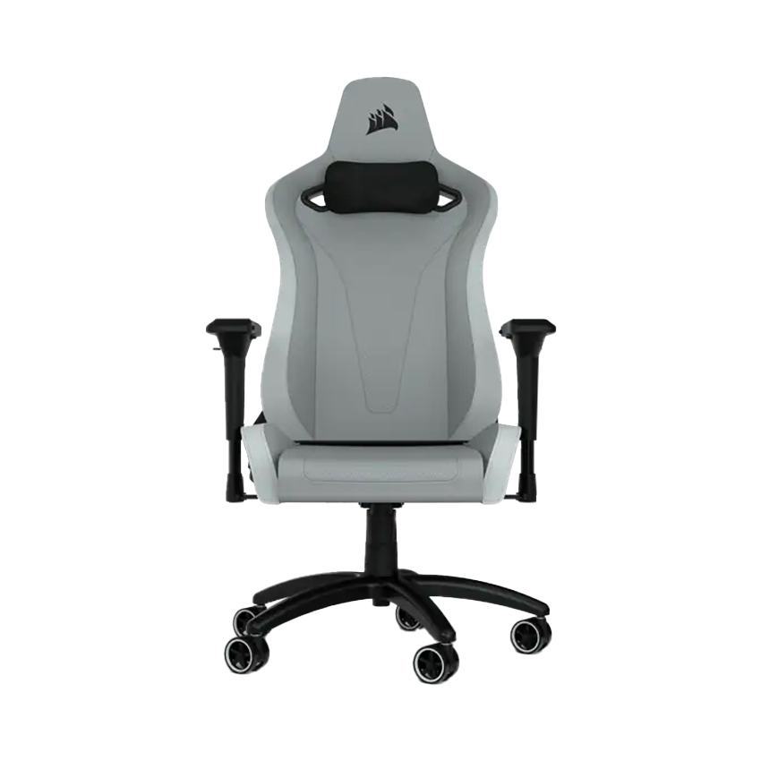 Ghế Game Corsair TC200 Leatherette Light Grey/White