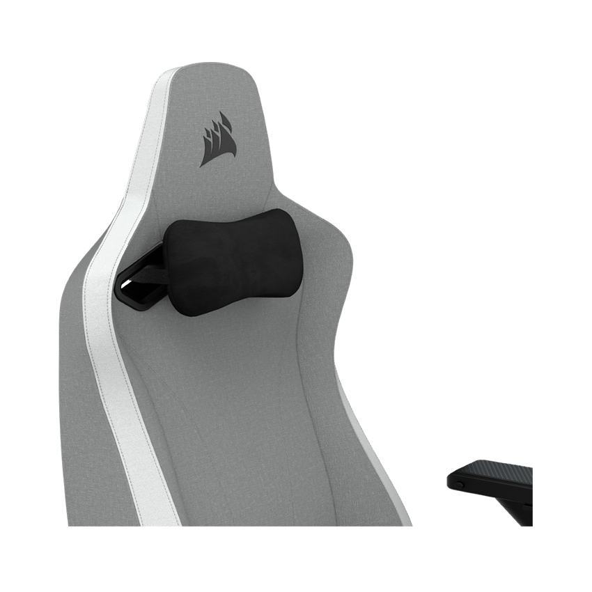 Ghế Game Corsair TC200 Fabric Light Grey/White