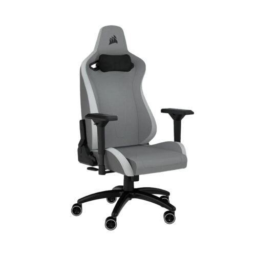 Ghế Game Corsair TC200 Fabric Light Grey/White