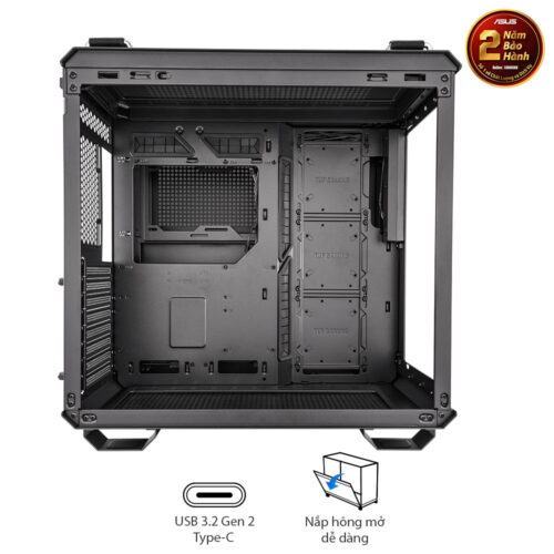 Vỏ Case Asus TUF Gaming GT502 ( Mid Tower / Màu Đen)