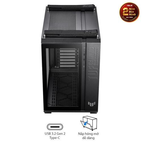 Vỏ Case Asus TUF Gaming GT502 ( Mid Tower / Màu Đen)