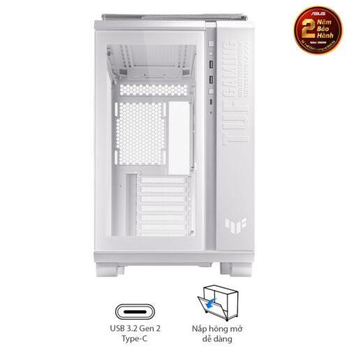 Vỏ Case Asus TUF Gaming GT502 White ( Mid Tower / Màu Trắng)