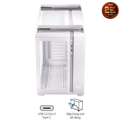 Vỏ Case Asus TUF Gaming GT502 White ( Mid Tower / Màu Trắng)