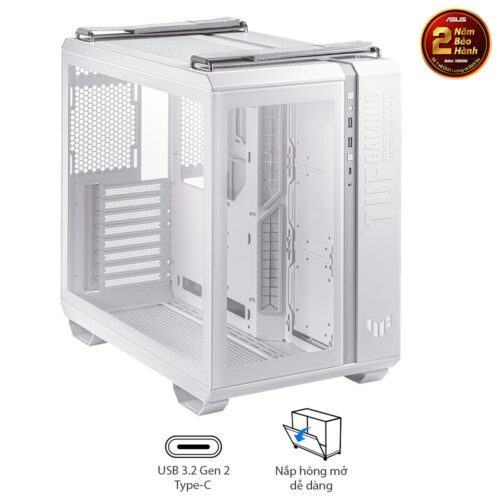 Vỏ Case Asus TUF Gaming GT502 White ( Mid Tower / Màu Trắng)