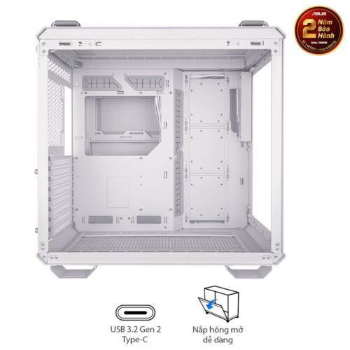 Vỏ Case Asus TUF Gaming GT502 White ( Mid Tower / Màu Trắng)