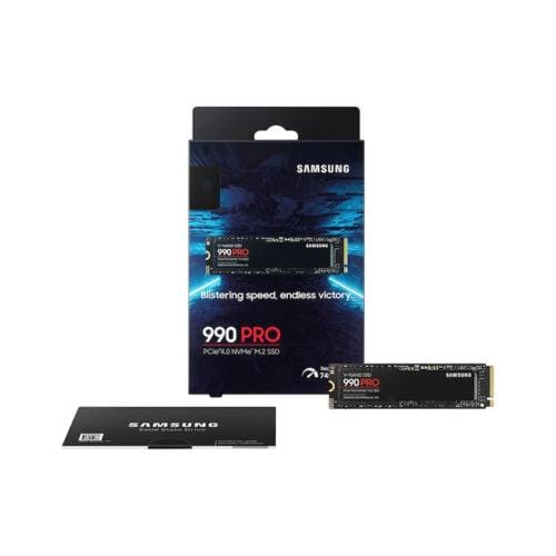 Ổ cứng SSD Samsung 990 PRO 2TB PCIe NVMe 4.0x4 (Đọc 7450MB/s - Ghi 6900MB/s) - (SSDSS990PRO2TB01)