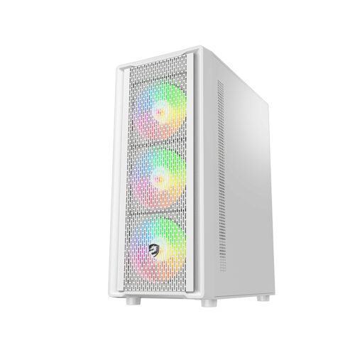 Vỏ Case VITRA CERES V305-M 3FRGB WHITE (Mid Tower/Màu Trắng/ Kèm sẵn 3 Fan RGB)