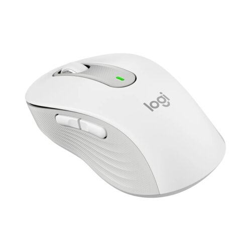 Chuột không dây Logitech M650L Signature màu trắng (Wireless/Bluetooth)