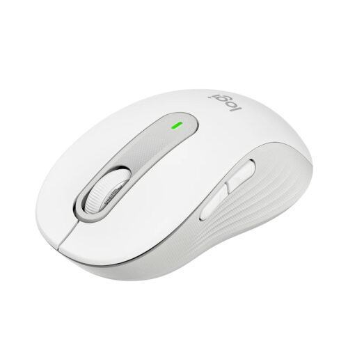 Chuột không dây Logitech M650L Signature màu trắng (Wireless/Bluetooth)