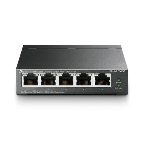 Switch TP-Link TL-SG1005P 4 Port PoE (5P Gigabit RJ45)