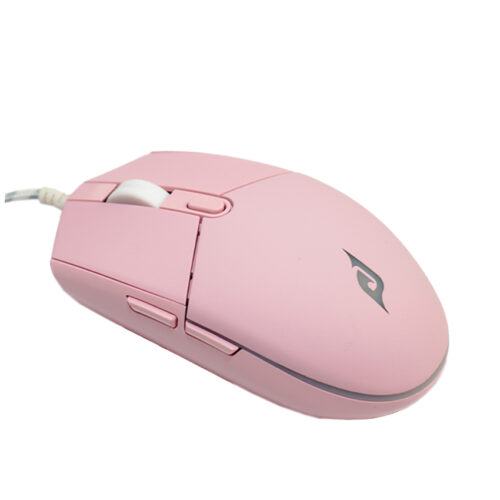 Chuột game Edra EM6102 hồng (USB)