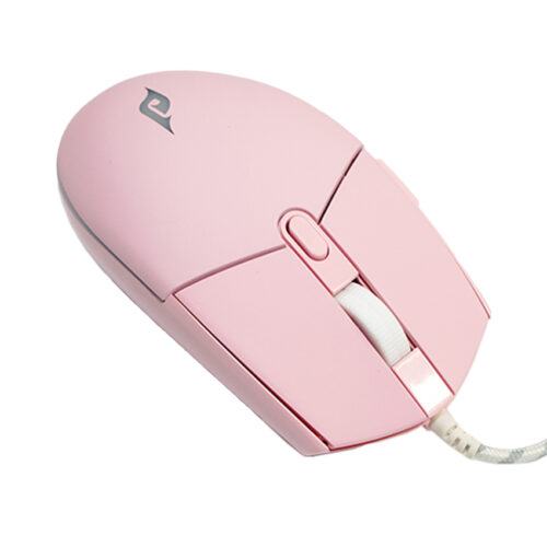 Chuột game Edra EM6102 hồng (USB)