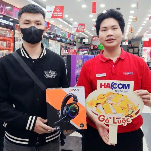 KHLMC Tai Nghe Dareu EH925 RGB Black