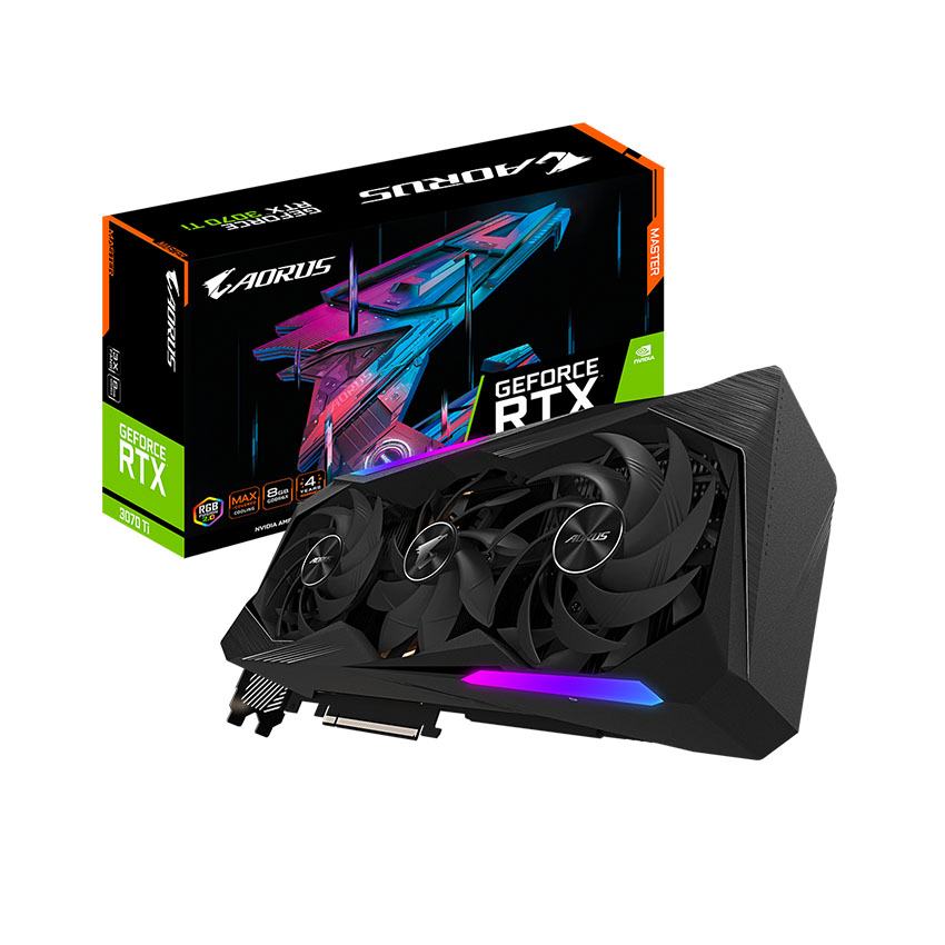 Card màn hình Gigabyte RTX 3070 Ti AORUS MASTER 8G