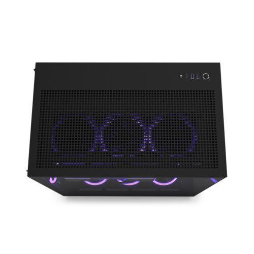 Vỏ máy tính NZXT H9 Flow Black (CM-H91FB-01) (Mid Tower/Màu Đen)