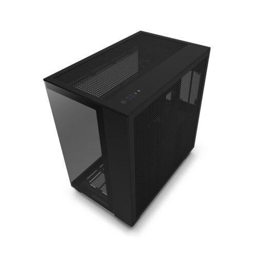 Vỏ máy tính NZXT H9 Flow Black (CM-H91FB-01) (Mid Tower/Màu Đen)