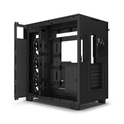 Vỏ máy tính NZXT H9 Flow Black (CM-H91FB-01) (Mid Tower/Màu Đen)