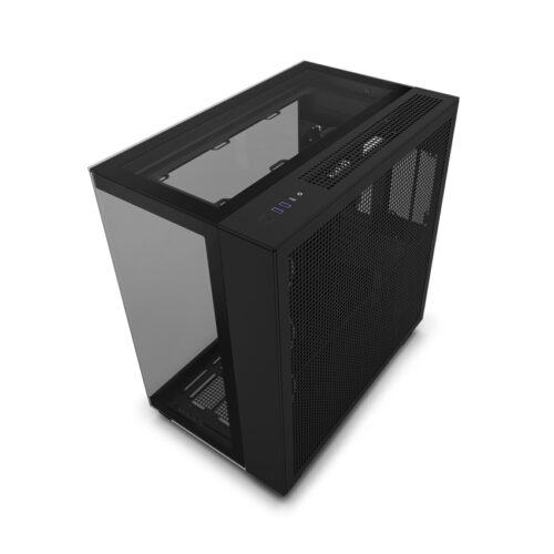 Vỏ máy tính NZXT H9 Elite Black (CM-H91EB-01) (Mid Tower/Màu Đen)