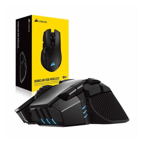 Chuột game không dây Corsair Ironclaw RGB Wireless (CH-9317011-AP)