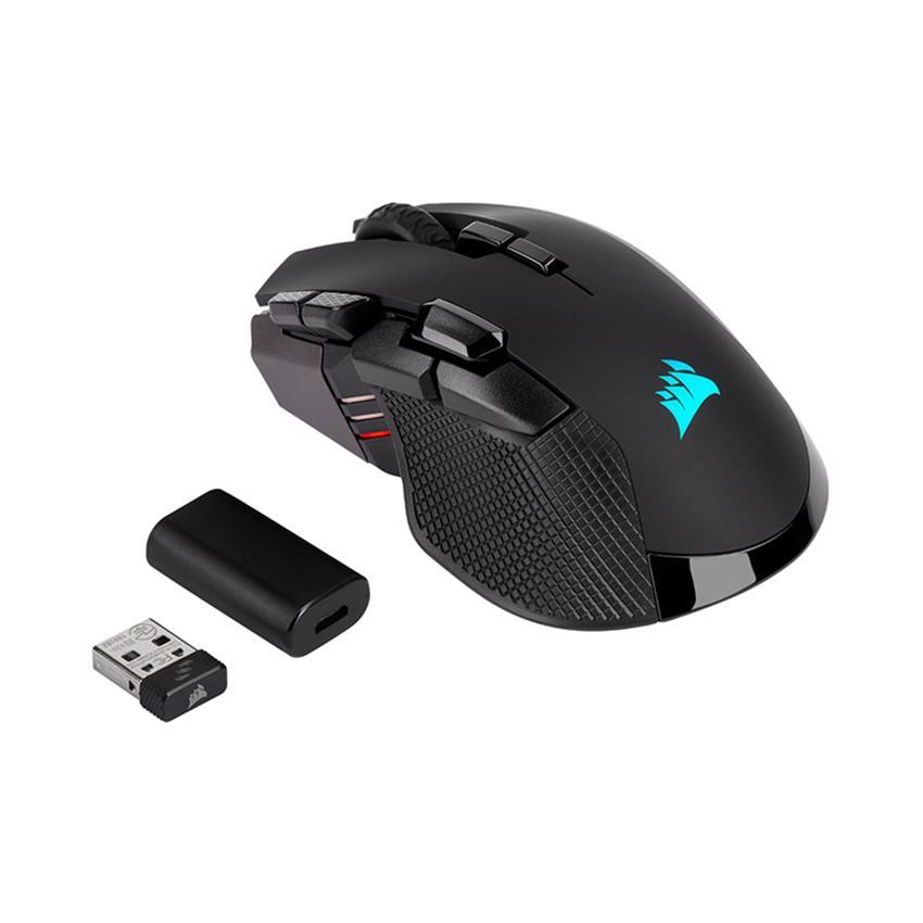 Chuột game không dây Corsair Ironclaw RGB Wireless (CH-9317011-AP)