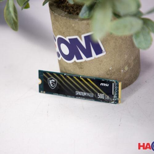Ổ cứng SSD MSI SPATIUM M450 500GB NVMe M.2 2280 PCIe Gen 4 x 4 (Đọc 3600MB/s, Ghi 2300MB/s) (