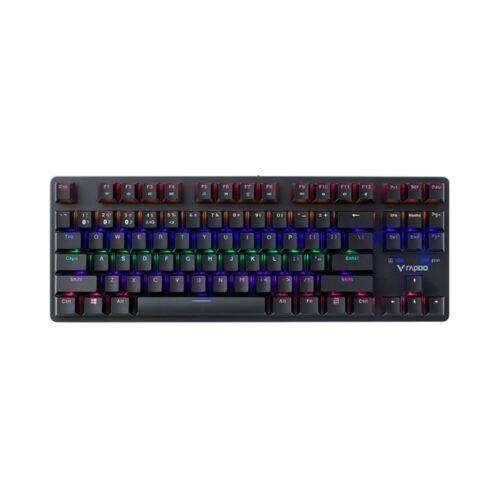 Bàn phím cơ không dây Rapoo V500 PRO-87 TKL Blue Switch (Led Rainbow)