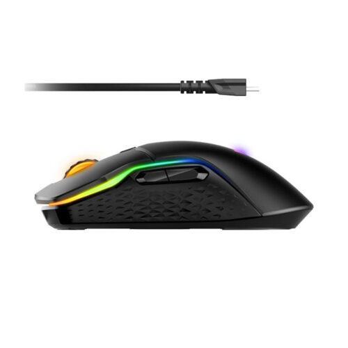 Chuột Gaming không dây Rapoo VT200 Wireless màu đen Led RGB