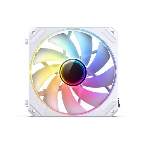 Fan Case Tản Nhiệt JONSBO ZG-120W White (3IN1/ GHÉP NỐI KHÔNG DÂY)