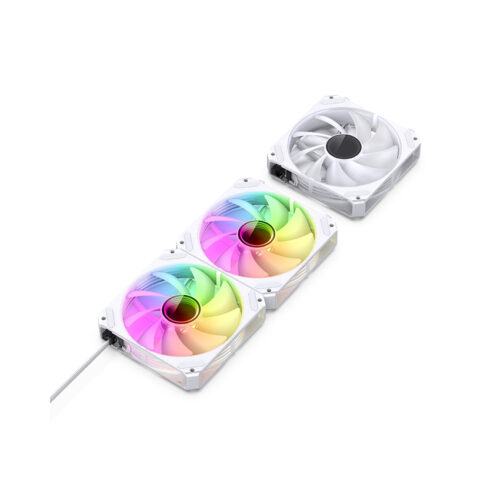 Fan Case Tản Nhiệt JONSBO ZG-120W White (3IN1/ GHÉP NỐI KHÔNG DÂY)