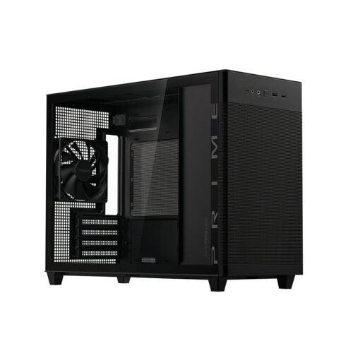 Vỏ Case Asus AP201 Asus Prime CASE TG Black (Mini Tower / Màu Đen )