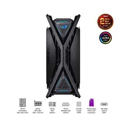 Vỏ Case Asus ROG Hyperion GR701  (Full Tower / Màu Đen )